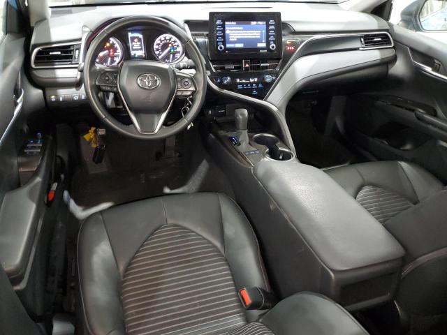 4T1G11AK1RU218466 - 2024 TOYOTA CAMRY SE NIGHT SHADE BLUE photo 8