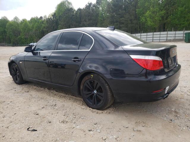 WBANU5C56AC364192 - 2010 BMW 528 I BLACK photo 2