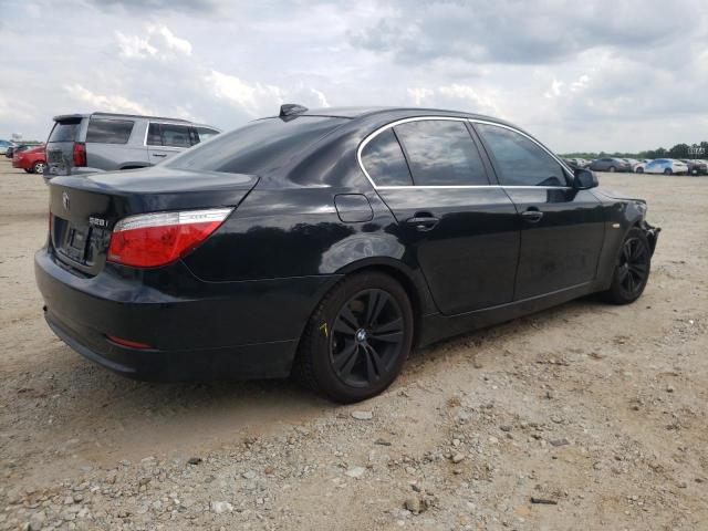 WBANU5C56AC364192 - 2010 BMW 528 I BLACK photo 3