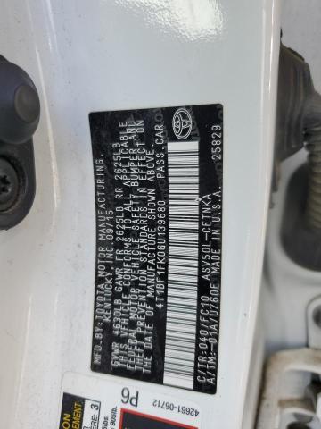 4T1BF1FK0GU139680 - 2016 TOYOTA CAMRY LE WHITE photo 12