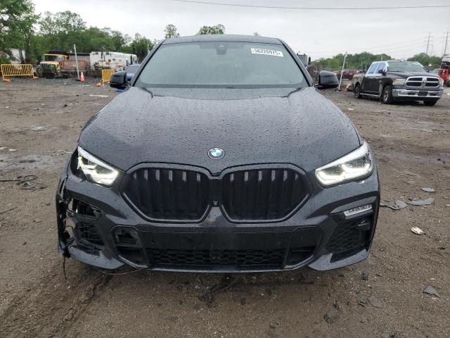 5UXCY4C08L9D70302 - 2020 BMW X6 SDRIVE 40I BLACK photo 5