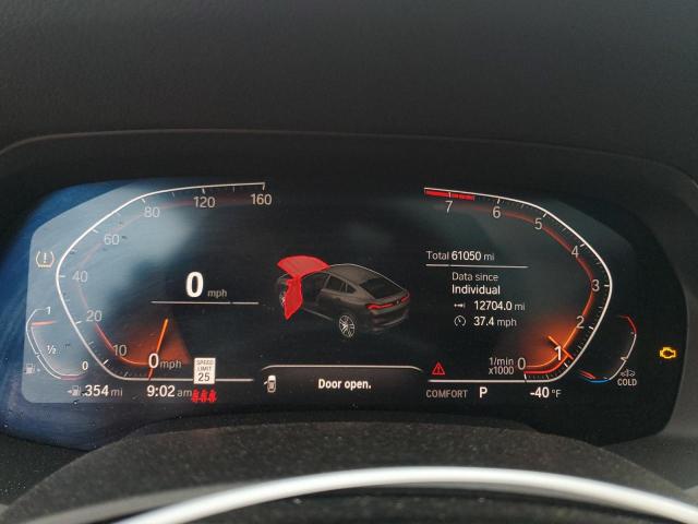 5UXCY4C08L9D70302 - 2020 BMW X6 SDRIVE 40I BLACK photo 9