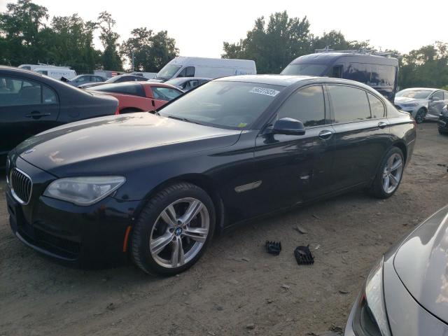 WBAYF8C52ED653689 - 2014 BMW 750 LXI BLACK photo 1