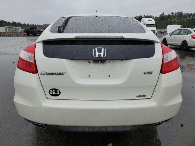 5J6TF2H5XCL003184 - 2012 HONDA CROSSTOUR EXL თეთრი ფოტო 6
