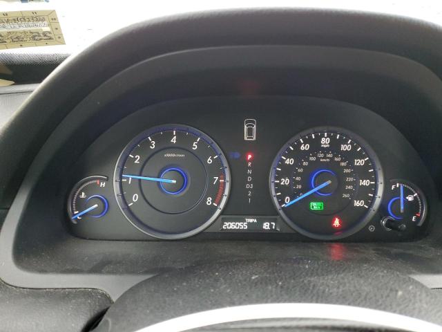 5J6TF2H5XCL003184 - 2012 HONDA CROSSTOUR EXL თეთრი ფოტო 9