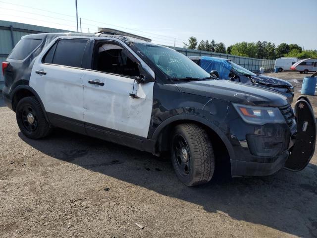 1FM5K8AR7HGA89379 - 2017 FORD EXPLORER POLICE INTERCEPTOR BLACK photo 4