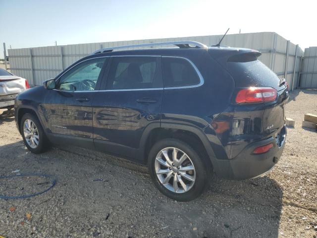 1C4PJMDSXFW644108 - 2015 JEEP CHEROKEE LIMITED BLUE photo 2