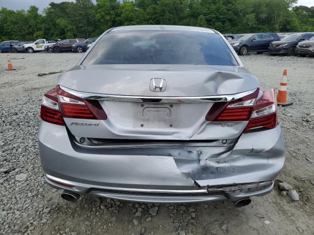 1HGCR3F89GA032064 - 2016 HONDA ACCORD EXL SILVER photo 6