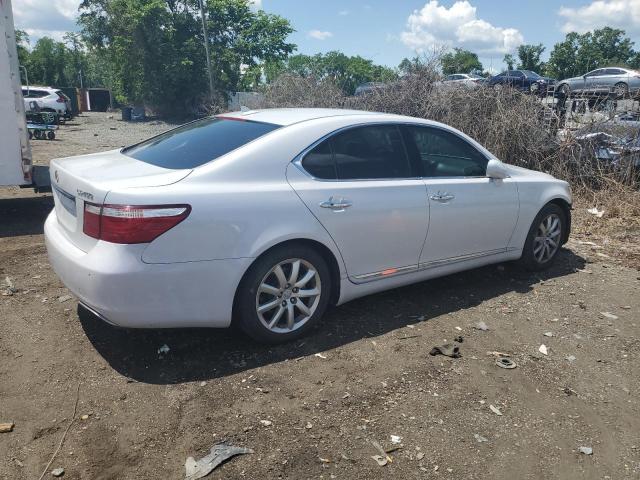 JTHBL46F085062028 - 2008 LEXUS LS 460 WHITE photo 3