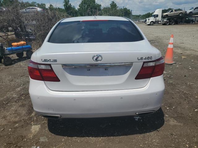 JTHBL46F085062028 - 2008 LEXUS LS 460 WHITE photo 6