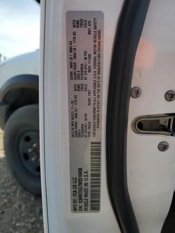 1C6RR7GG7MS510498 - 2021 RAM 1500 CLASS SLT 白色 照片 12