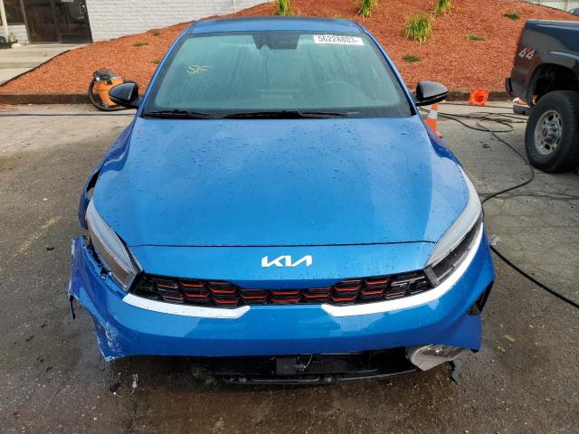 3KPF44AC1PE609890 - 2023 KIA FORTE GT BLUE photo 5