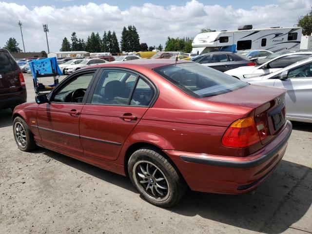WBAAM3331XFP55954 - 1999 BMW 323 I AUTOMATIC Қызыл фото 2