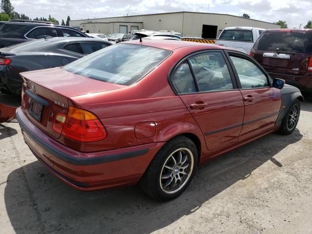 WBAAM3331XFP55954 - 1999 BMW 323 I AUTOMATIC Қызыл фото 3