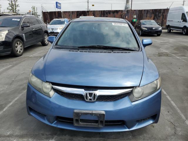 2HGFA1F87BH500554 - 2011 HONDA CIVIC EX BLUE photo 5