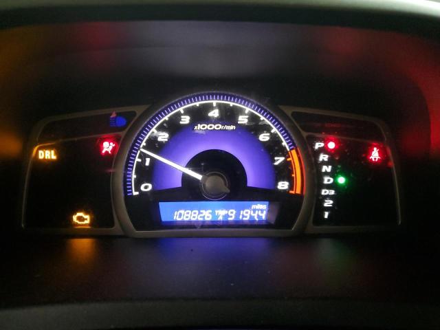 1HGFA165X7L129700 - 2007 HONDA CIVIC LX BURGUNDY photo 9