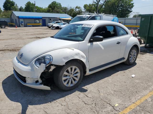 3VWFP7AT4DM644804 - 2013 VOLKSWAGEN BEETLE WHITE photo 1