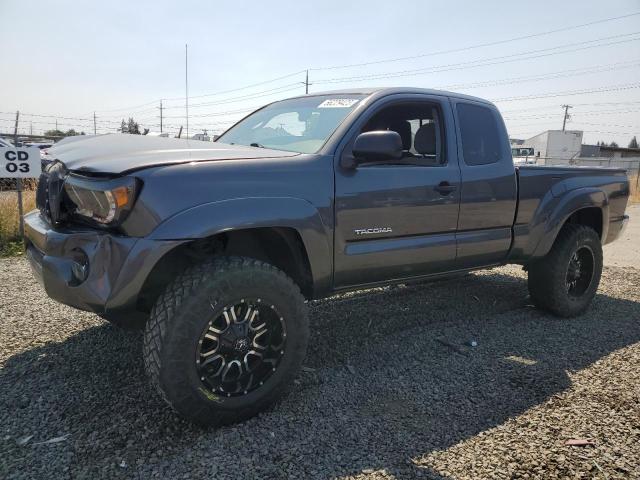 5TEUU4ENXAZ672375 - 2010 TOYOTA TACOMA ACCESS CAB ნაცრისფერი ფოტო 1