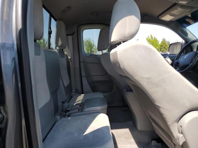 5TEUU4ENXAZ672375 - 2010 TOYOTA TACOMA ACCESS CAB ნაცრისფერი ფოტო 10