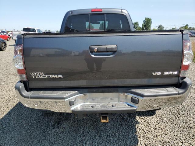 5TEUU4ENXAZ672375 - 2010 TOYOTA TACOMA ACCESS CAB ნაცრისფერი ფოტო 6