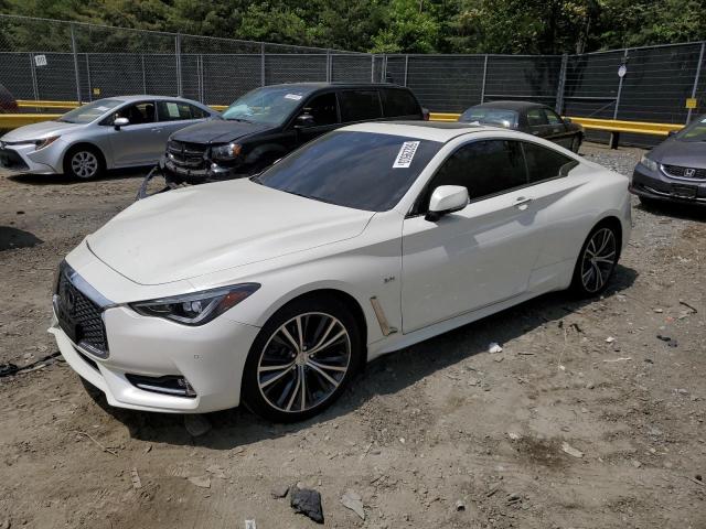 JN1EV7EL6HM552659 - 2017 INFINITI Q60 PREMIUM WHITE photo 1