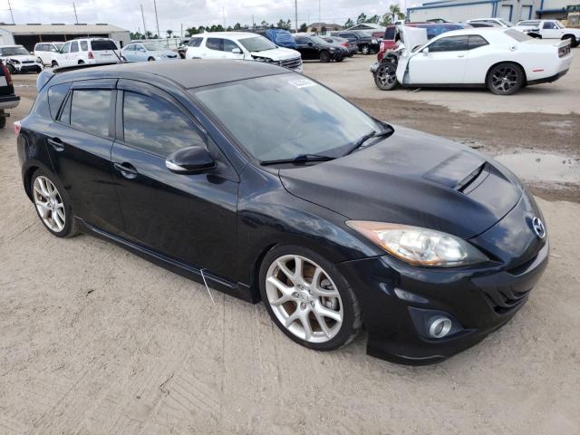 JM1BL1L32C1508139 - 2012 MAZDA SPEED 3 შავი ფოტო 4