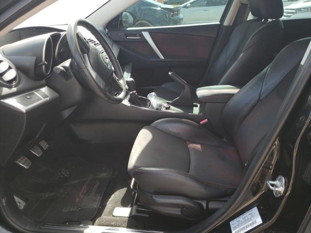 JM1BL1L32C1508139 - 2012 MAZDA SPEED 3 შავი ფოტო 7