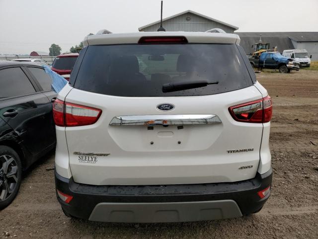 MAJ6S3KL6LC382380 - 2020 FORD ECOSPORT TITANIUM WHITE photo 6