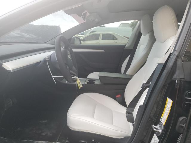 5YJ3E1EA3MF032423 - 2021 TESLA MODEL 3 შავი ფოტო 7