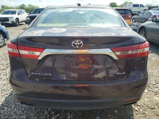 4T1BK1EBXDU076855 - 2013 TOYOTA AVALON BASE BURGUNDY photo 6