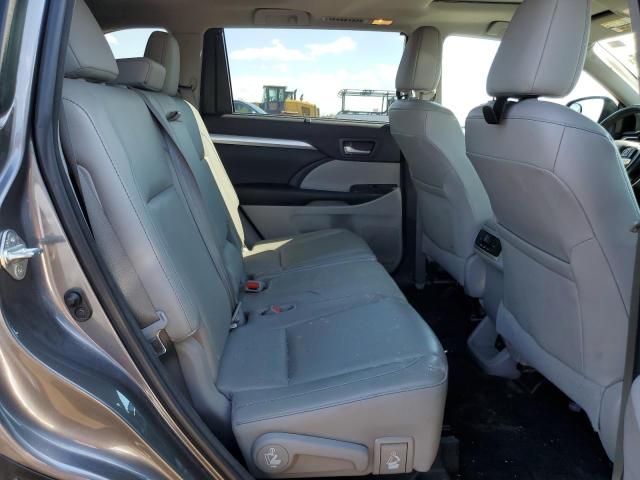 5TDJKRFH4FS200403 - 2015 TOYOTA HIGHLANDER XLE CHARCOAL photo 11