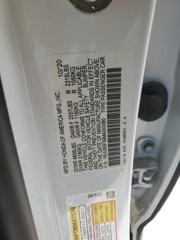 19UUB5F59MA003380 - 2021 ACURA TLX TECH A WHITE photo 13