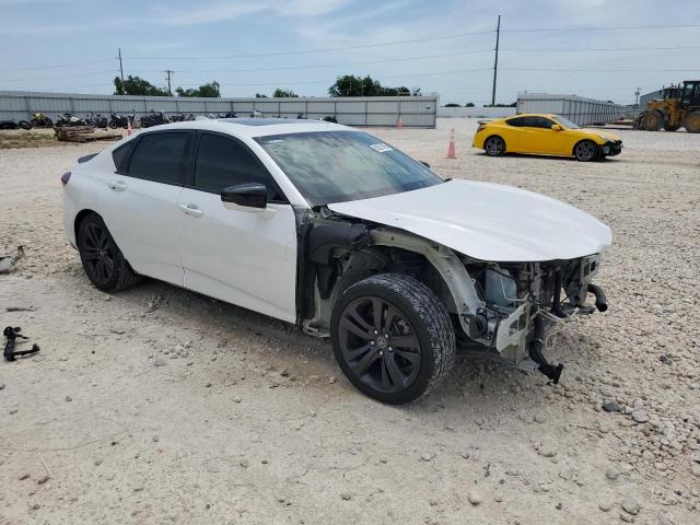 19UUB5F59MA003380 - 2021 ACURA TLX TECH A WHITE photo 4