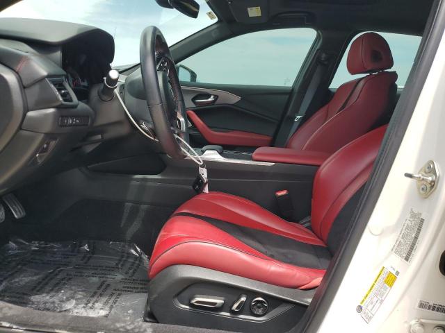 19UUB5F59MA003380 - 2021 ACURA TLX TECH A WHITE photo 7