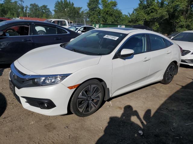 JHMFC1F78JX038434 - 2018 HONDA CIVIC EXL თეთრი ფოტო 1