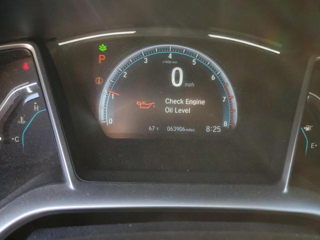 JHMFC1F78JX038434 - 2018 HONDA CIVIC EXL თეთრი ფოტო 9