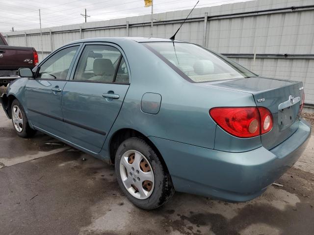 1NXBR32E17Z797088 - 2007 TOYOTA COROLLA CE TURQUOISE photo 2