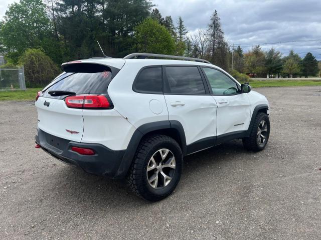 1C4PJMBB6EW164293 - 2014 JEEP CHEROKEE TRAILHAWK 白色 照片 4