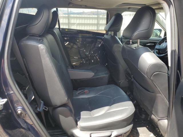 5TDGZRBH6LS009413 - 2020 TOYOTA HIGHLANDER XLE BLUE photo 10