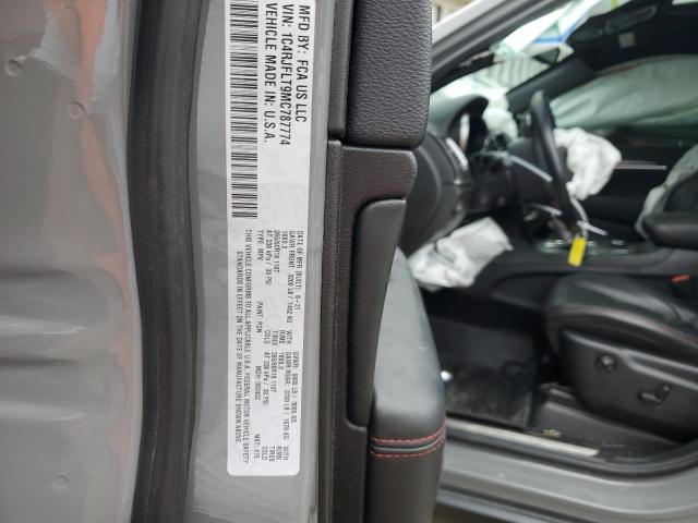 1C4RJFLT9MC787774 - 2021 JEEP GRAND CHER TRAILHAWK 灰色 照片 13