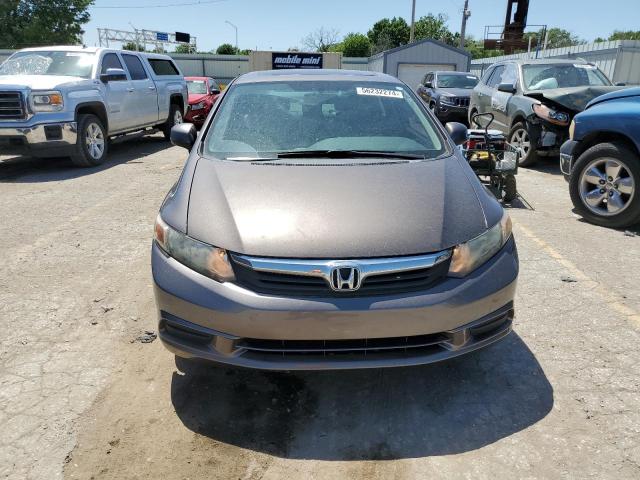 19XFB2F98CE013855 - 2012 HONDA CIVIC EXL თაფლისფერი ფოტო 5