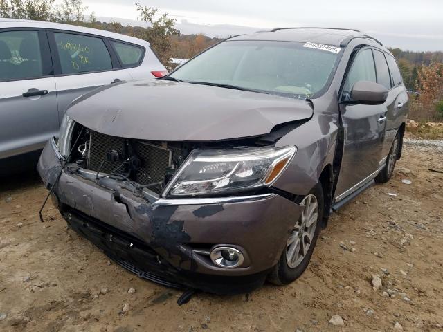 5N1AR2MN8EC721373 - 2014 NISSAN PATHFINDER S  photo 2