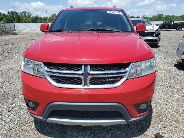 3C4PDCDG6DT591505 - 2013 DODGE JOURNEY CREW RED photo 5