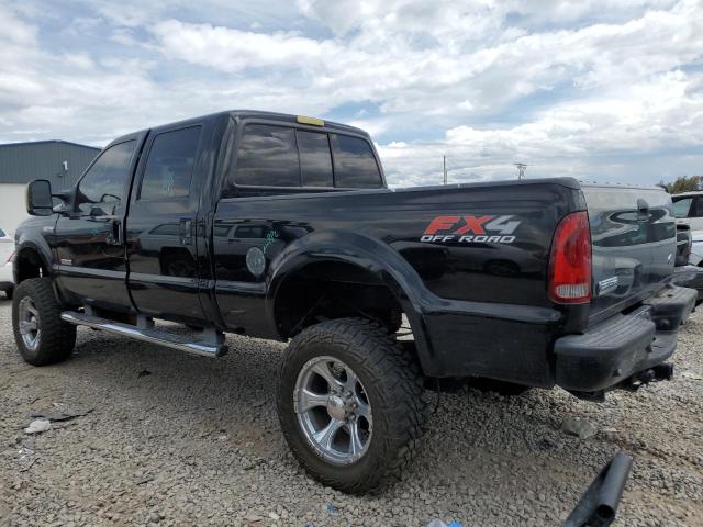 1FTWW31P57EB07757 - 2007 FORD F350 SRW SUPER DUTY BLACK photo 2