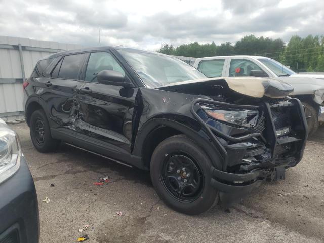 1FM5K8AB0RGA21994 - 2024 FORD EXPLORER POLICE INTERCEPTOR BLACK photo 4