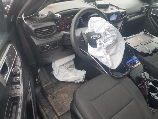 1FM5K8AB0RGA21994 - 2024 FORD EXPLORER POLICE INTERCEPTOR BLACK photo 8