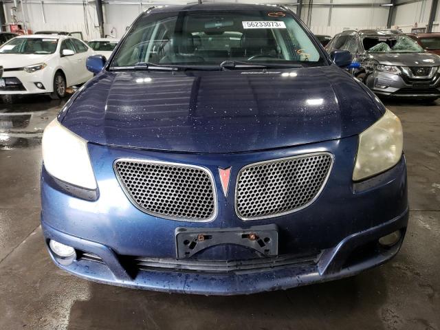 5Y2SM63815Z434108 - 2005 PONTIAC VIBE BLUE photo 5