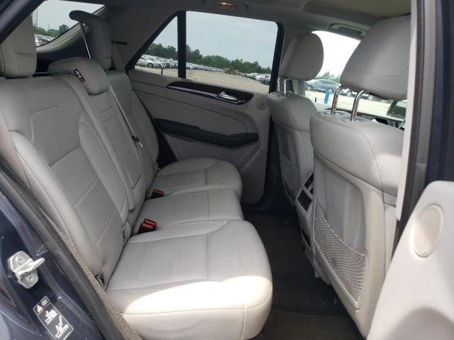 4JGDA5HBXCA037150 - 2012 MERCEDES-BENZ ML 350 4MATIC GRAY photo 10