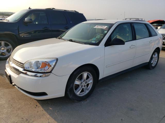 1G1ZT64875F224297 - 2005 CHEVROLET MALIBU MAXX LS WHITE photo 1