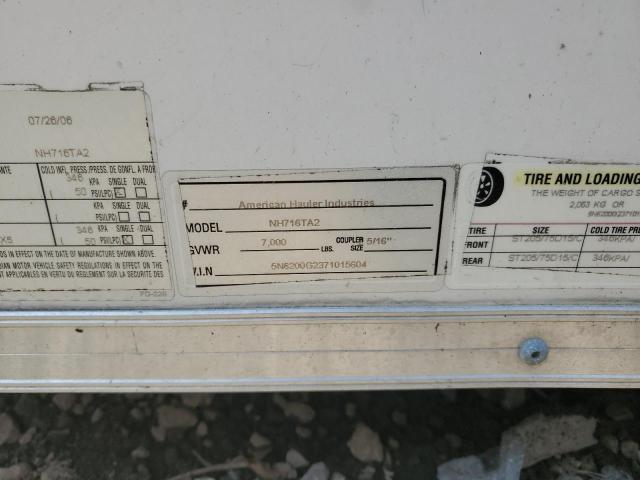 5N6200G2371015604 - 2008 AMERICAN MOTORS HAULER WHITE photo 10